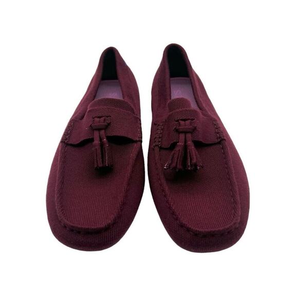 Rothy’s Merino Wool‎ Tassel Driving Loafer in Merlot Men’s Size 9.5 - Picture 3 of 9